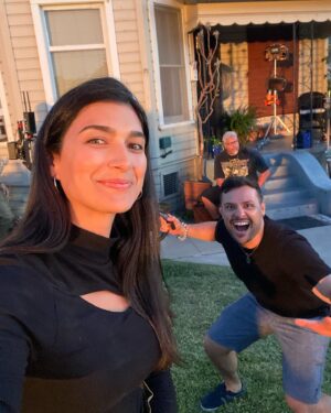 Tiffany Lonsdale Instagram - Snowfall Season 6 Episodes 1 & 2 are now out in the world! ⁣@fxnetworks @hulu 
⁣
Episode 1 written by Dave Andron⁣
Episode 2 written by Jeanine Daniels and Dave Andron⁣
⁣
Both episodes directed by @thisisbenyounger 
⁣
1) Disheveled in my trailer⁣
2) With Carter Hudson⁣
3) With our director @thisisbenyounger
4) With our DP @ticomae 
5) 1st AD @michele_labrucherie and 2nd AD @hayalexx13 
6) Two of our wonderful stand-in actors⁣
7) ⁣Make up and hair magicians Jori @jorijenae and Miss Loretta 
8) Outside Parissa’s house⁣
9) Night shoot⁣
10) Video of the street locked down for us 

@snowfallfx