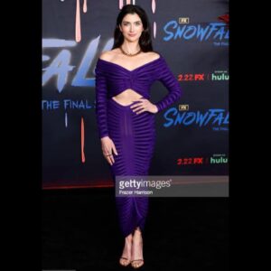 Tiffany Lonsdale Instagram - Snowfall Season 6 Premiere 💥

A celebration of the tremendous accomplishments of the entire cast and crew over six years. Red carpet, speeches, screening of episode 1 and many chats were had. Oh what a night!

Dress: @maisonalaia (vegan-friendly materials)
Heels: @piferi (100% vegan)
Chunky necklace: @paumelosangeles 
Mini padlock necklace: @loganhollowell 
Ring: @eleven44
Stylist: @tomsoluri (with thanks to @_birdseye )
Hair & make up: @jaymekav (using vegan and cruelty-free products by @pacificabeauty @veilcosmetics @evahairnyc )

The Final Season - FEBRUARY 22nd 💥@snowfallfx @fxnetworks @hulu