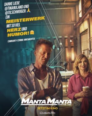 Til Schweiger Instagram - Ich bin überwältigt!! Vielen Dank an alle! Wahnsinn das ihr den Film so feiert😍❤️ Auch eine mega geile Kritik von Alexander Wallasch! https://www.alexander-wallasch.de/gastbeitraege/er-ist-zurueck-manta-manta-2-von-und-mit-til-schweiger Danke! 💪🥰