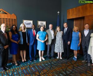Tim Kaine Instagram - Thank you, @VADemocrats!

It is an honor to once again be your nominee for the U.S. Senate.

Virginia Democrats are united behind our goal of creating a better Commonwealth for everyone. And this November, our unified vision is going to keep Virginia blue up and down the ballot!