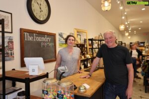 Tim Kaine Instagram - I got a chance to visit several local businesses in Staunton and hear about their concerns and successes—and even jam out to some favorite tunes at the record store. Small businesses are the hearts of our communities, and I'll always work to help them succeed.