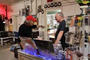 Tim Kaine Instagram - I got a chance to visit several local businesses in Staunton and hear about their concerns and successes—and even jam out to some favorite tunes at the record store. Small businesses are the hearts of our communities, and I'll always work to help them succeed.