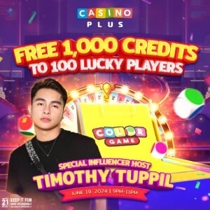 Tim Tuppil Instagram - Subukan na ang pina-bongga at mas pinasayang Color Game ng @casinoplus.ph , dahil exciting prizes at bonuses ang naghihintay sa inyo. At hindi lang yan , you also have a chance to be one of the lucky winners of P1,000 game credits. 

Kaya ano pa hinihintay mo? Click the link and register NOW! 👇🏻
http://casinoplus.com.ph/1000025618