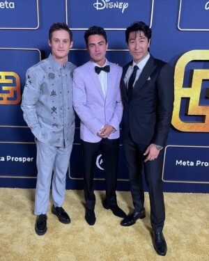 Timothy Granaderos Instagram - What a night! Honored to be in the presence of so many talented API in the industry.
Thank you @goldhouseco & @bingchen 
Styling: @iam_tristan 
HMU @alysongranaderos 
Barong: @themestizola 
Rings: @shophulma