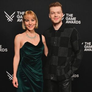Tina Ivlev Instagram - Fun show last night at @thegameawards with @cameronmonaghan! 🌟⚔️ 🎮