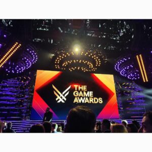 Tina Ivlev Instagram - Fun show last night at @thegameawards with @cameronmonaghan! 🌟⚔️ 🎮