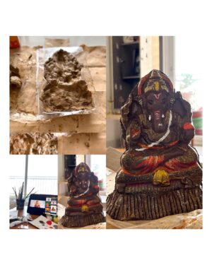 Tina Shilpara Instagram - Happy Ganesh Chaturthi 🌸 

Blessed new beginnings for all of us 🙏🌸 

Gratitude