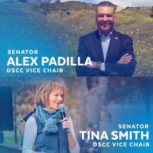 Tina Smith Instagram - I couldn’t be more delighted to be Vice Chair of the @DSCC. 

With Senate Democrats in control, we delivered real progress on climate change, prescription drug costs, gun control, veterans’ health care, and domestic manufacturing.

I’m ready to keep the momentum going