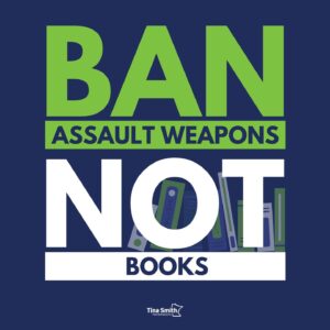 Tina Smith Instagram - Ban assault weapons — not books.
