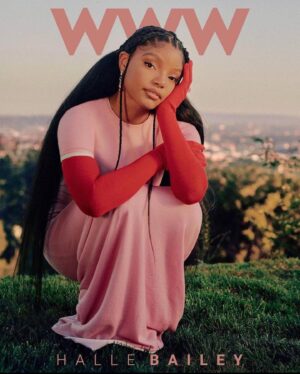 Tinisha Meeks Instagram - @hallebailey Cover of @whowhatwear Beautiful as always 💕  Photography: @alexgharper Stylist: @laurenegg
Hair: @sparkyourhair
Makeup: @beautybychrisc
Nails: @nails_by_yoko
Creative Director: @awiley_creative
Video Director: @kelliefilmedthat
Editor: @missusatomba
Cinematographer:
@amusementproductions.la Sound
mixer: @jasonflaster
Senior video producer: @stephrmro
Video editor: @collinhughart
Entertainment director: @jbake21