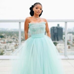 Tinisha Meeks Instagram - Our Disney Princess Halle looks absolutely stunning ! #oscars 
💎💎💎💎