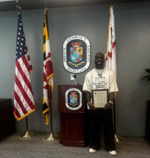 Tobias Dorzon Instagram - Today was a day…….A great day it was!!
Princes George’s County Proclamation Day 📜
.
Honored by the county for being the first Chef & Restaurant to win Chef of the year in the state of Maryland. 
😂 we did this out of an old five guys lol so just imagine what we about to do. @1123_thehunchoexperience next month 😮‍💨
#ChefTobias #Huncho
