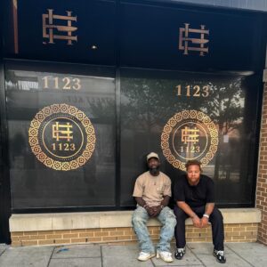 Tobias Dorzon Instagram - 10 years when we first linked up on the food ish we talked about days like today. 
To my ace  @chefredbeard thanks for taking the risk. Next week we test running this bihhhhh @1123_thehunchoexperience 🦍🦧 #TheHunchoExperience