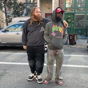 Tobias Dorzon Instagram - 10 years when we first linked up on the food ish we talked about days like today. 
To my ace  @chefredbeard thanks for taking the risk. Next week we test running this bihhhhh @1123_thehunchoexperience 🦍🦧 #TheHunchoExperience