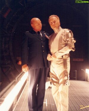 Tobin Bell Instagram - Stargate SG-1 shooting in Vancouver back in the day with the terrific Don Davis #fbf