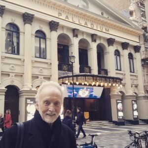 Tobin Bell Instagram - Groovin' on a chilly day a couple of weeks ago at the historic #londonpalladium in Soho.