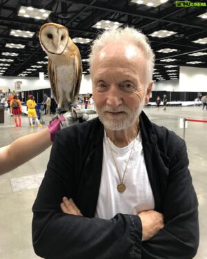 Tobin Bell Instagram - 🦉👀 #loveatfirstsight