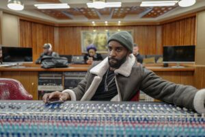 Toby Onwumere Instagram - Mixing and mastering.