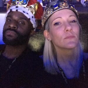 Toby Onwumere Instagram - @priiiiizzzeee_cart  took me to Medieval Times for my birthday. Twas liiiiit, and I became King Berghain.