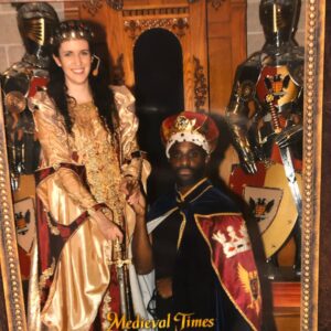 Toby Onwumere Instagram - @priiiiizzzeee_cart  took me to Medieval Times for my birthday. Twas liiiiit, and I became King Berghain.