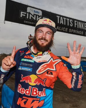 Toby Price Instagram - Everyone has been asking me about what events I’ll be riding in this year, but in some personal news, KTM has decided to not renew my contract so Dakar 2024 was my last event with them… I do feel like I’m still in my prime and going out there fighting for wins, especially at Dakar so it’s unfortunate to not have that opportunity to do it in 2025 but I’m really appreciative of the support they gave me in my career. We’ve been able to do some great things together like win two Dakars and get a couple podiums, a World Championship and our success in Australia too. A big thank you also to @redbull, @blundstoneworkau, @canamoffroad, @arb4x4 and @bfgoodrichtires who have been riding along with me on the bike, really looking forward to the future. For now my focus is on the 2024 SCORE International Championship with Team Australia and to see what comes next.