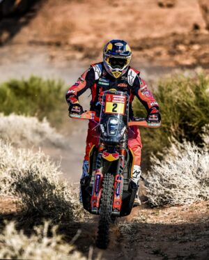 Toby Price Instagram - Stage 1 🏁 16th 
Definitely a rocky day, quite a tricky area to get through and to stay on the road book was quite difficult. I had some misfortune with a technical issue about 70km before refuel, but made it to the finish, still got a long way to go… 
#Dakar2024
