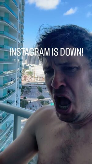 Toby Turner Instagram - INSTAGRAM IS DOWN!!! NOOOO