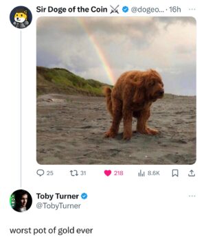 Toby Turner Instagram - WORST POT OF GOLD EVER
