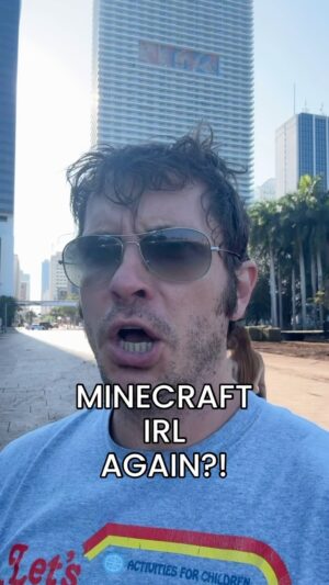 Toby Turner Instagram - MINECRAFT IRL AGAIN?! (@notch wat hav u done)