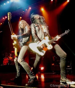 Todd Kerns Instagram - Let me tell you about my friend Frank Sidoris. When I met him he was 23 years old. He had the fortune or misfortune, depending on your perspective, of playing with guys 15-20 years older than him. He missed out on the wild times of partying and carousing with mates his own age instead dragged around by a coven of caffeine seeking, muso obsessive, sober grown ass men. Frank is now a grown ass man himself with a loving family, an irreplaceable wife, a business of his own and a future brighter than any of us. He is immensely talented at everything. He’s a world class skateboarder, photographer…I mean the cat can even juggle. That said no one has any idea how gifted of a musician he is. I mean you know but you don’t KNOW. In the future all of his skills will present themselves to you. I’m sure of it. Beyond all of that he is a good man. He is a thoughtful friend. I’m honored to share the stage with him every night. Now don’t tell him I said any of this. I like to keep him on his toes not knowing if I even like him. TONIGHT we are in TOKYO and we could NOT be more excited! I’ll be introducing him tonight as I do every night. You’ll see. Have an amazing day/night wherever you are! #smkc #franksidoris #tokyo #japan Photo from Osaka, Japan March 2nd by @tensun831