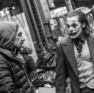 Todd Phillips Instagram - Been awhile. Hope everyone is staying healthy and safe. Some more BTS pics, seems so long ago now— on set with the best cast and crew ever. #joker 📸 @nikotavernise