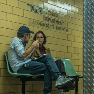 Todd Phillips Instagram - Been awhile. Hope everyone is staying healthy and safe. Some more BTS pics, seems so long ago now— on set with the best cast and crew ever. #joker 📸 @nikotavernise