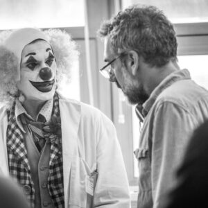 Todd Phillips Instagram - Some fun “behind the scenes” images with Joaquin and I. We laughed a lot on set. Will post more... all photos by the great @nikotavernise
