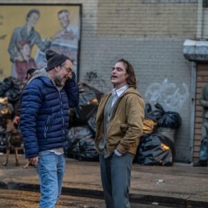 Todd Phillips Instagram - Some fun “behind the scenes” images with Joaquin and I. We laughed a lot on set. Will post more... all photos by the great @nikotavernise