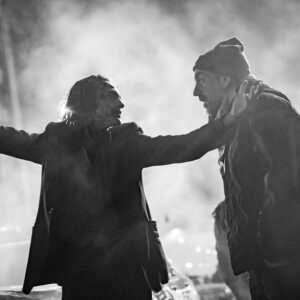 Todd Phillips Instagram - Some fun “behind the scenes” images with Joaquin and I. We laughed a lot on set. Will post more... all photos by the great @nikotavernise