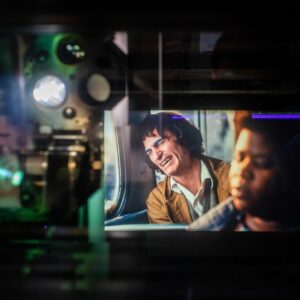 Todd Phillips Instagram - Some fantastic images from the projection booth at @cinetecabologna where Joker is screening in 70mm. Grazie Gian Luca Farinelli. 📸 Lorenzo Burlando #Joker 🇮🇹