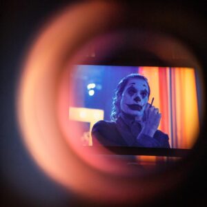 Todd Phillips Instagram - Some fantastic images from the projection booth at @cinetecabologna where Joker is screening in 70mm. Grazie Gian Luca Farinelli. 📸 Lorenzo Burlando #Joker 🇮🇹
