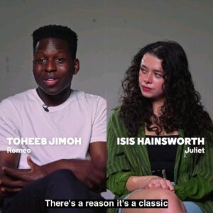 Toheeb Jimoh Instagram - First look inside the rehearsal room for Romeo and Juliet ⭐️❤️🔥
@almeida_theatre
Show opens on the 14th of June (Previews from June 6th)