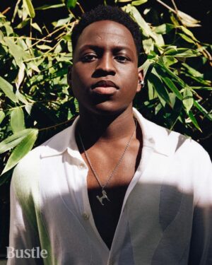 Toheeb Jimoh Instagram - Had a wonderful time speaking with @hannahjacksuhn for @bustle!! - Link to the full interview in my bio 💫💫💫

Photography 📸: @bymaxhemphill
Look 👔: @hermes 
Styling 💫: @ysmnsabri 
MUA 💄: @chousner 
Barber 💈: @truthbarber.jimmy 
Talent Booking 🌟: @specialprojectsmedia 

#tedlasso #bustle #Thepower #toheebjimoh #Samobisanya