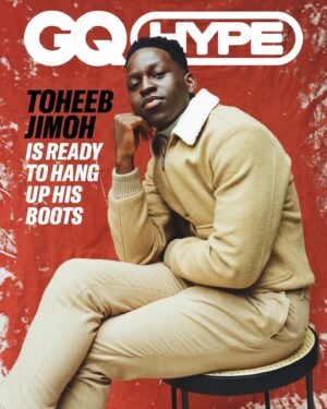 Toheeb Jimoh Instagram - Got to speak with the wonderful @lucyjayneford_ for @britishgq 🔥🔥🔥
Swipe for the cover 👀

Photography 📸: @elliotjameskennedy 
Styling 💫: @itunuoke 
Grooming💄: @courtney_reece_scott 
Barber💈: @truthbarber.jimmy 

#gqhype #TedLasso #Thepower #toheebjimoh #Samobisanya #tundeojo