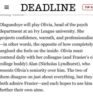 Toks Olagundoye Instagram - Hiiiiii! It’s been a while, hasn’t it? Happy Black History Month! I hope you are all doing very well 💋 
•
#Busy #Happy #Frasier #Deadline #BucketList #SitCom #Reboot #Olivia #BlackHistoryMonth