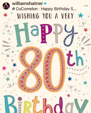 Tom Bergeron Instagram - I always appreciate getting a birthday greeting from Bill, even if he’s off by over a decade. After all, he’s a 93 year-old who acts 40, so numbers aren’t his strong suit 🤷🏻‍♂️🤣🖖🏼 #madcow