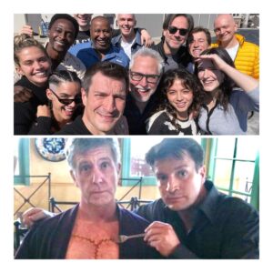 Tom Bergeron Instagram - Excited to see what you and @jamesgunn have in store, Nathan! Because, when it comes to the old “DCEU,” it was time to…stick a fork in it 😉