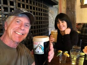 Tom Bergeron Instagram - Toasting Saint Patrick with my niece 🍻☘️