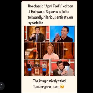 Tom Bergeron Instagram - Happy April Fool’s Day! Here’s why, 21 years later, thanks to @michaellevitt_1 and Henry Winkler, I still have PTSD (Prank Tom So Deliciously Syndrome 😉). Full episode on Tombergeron.com