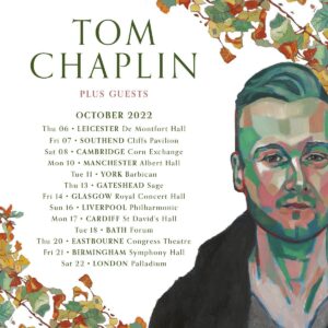 Tom Chaplin Instagram - I’m over the moon to let you know that my third solo album, Midpoint, comes out on 2nd September. I was lucky enough to work with the brilliant filmmaker, Lucy Bridger, who made this incredible short film to accompany the title track. I hope you enjoy it.

I’m also thrilled to announce that I'll be getting back out on the road with a UK tour in October. I’d love to see you there. Tickets go on general sale on Friday 15th July at 10am BST, but you can gain access to my exclusive pre-sale starting Wednesday 13th July at 10am BST by pre-ordering my album from my official store via the link in bio.