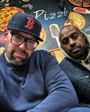 Tom Davis Instagram - Despite our faces (hungry as this is pre kebab) what a banger in Bangor… Topping off three amazing nights in Wales… Shout out my bro @dineshnathancomedian for riding shotgun ❤️🏴󠁧󠁢󠁷󠁬󠁳󠁿