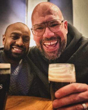 Tom Davis Instagram - Big shout out to my guy @dineshnathancomedian for riding shotgun on this one… 🇮🇪❤️