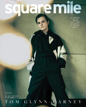Tom Glynn-Carney Instagram - The king himself @mrglynncarney for @squaremile out now in line with his series @houseofthedragonhbo stylist @olgatimofejeva grooming @alexisdayhmu thanks @sjcommunications @maxwilliams26 #gameofthrones #tomglynncarney #leemalone #houseofthedragon #dragons #photography #cover #actor #style #menswear #london