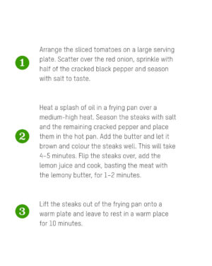 Tom Kerridge Instagram - Quick, easy and healthy - this Steak, Red Onion and Tomato Salad is full of flavour.

Hit save to try it out or find this recipe in my Dopamine Diet Book. 

#midweekmeals #homerecipes #quickandeasymeals #healthydinner #protein